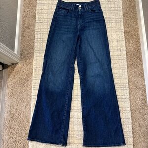 Frame Denim Wide Leg Jeans
